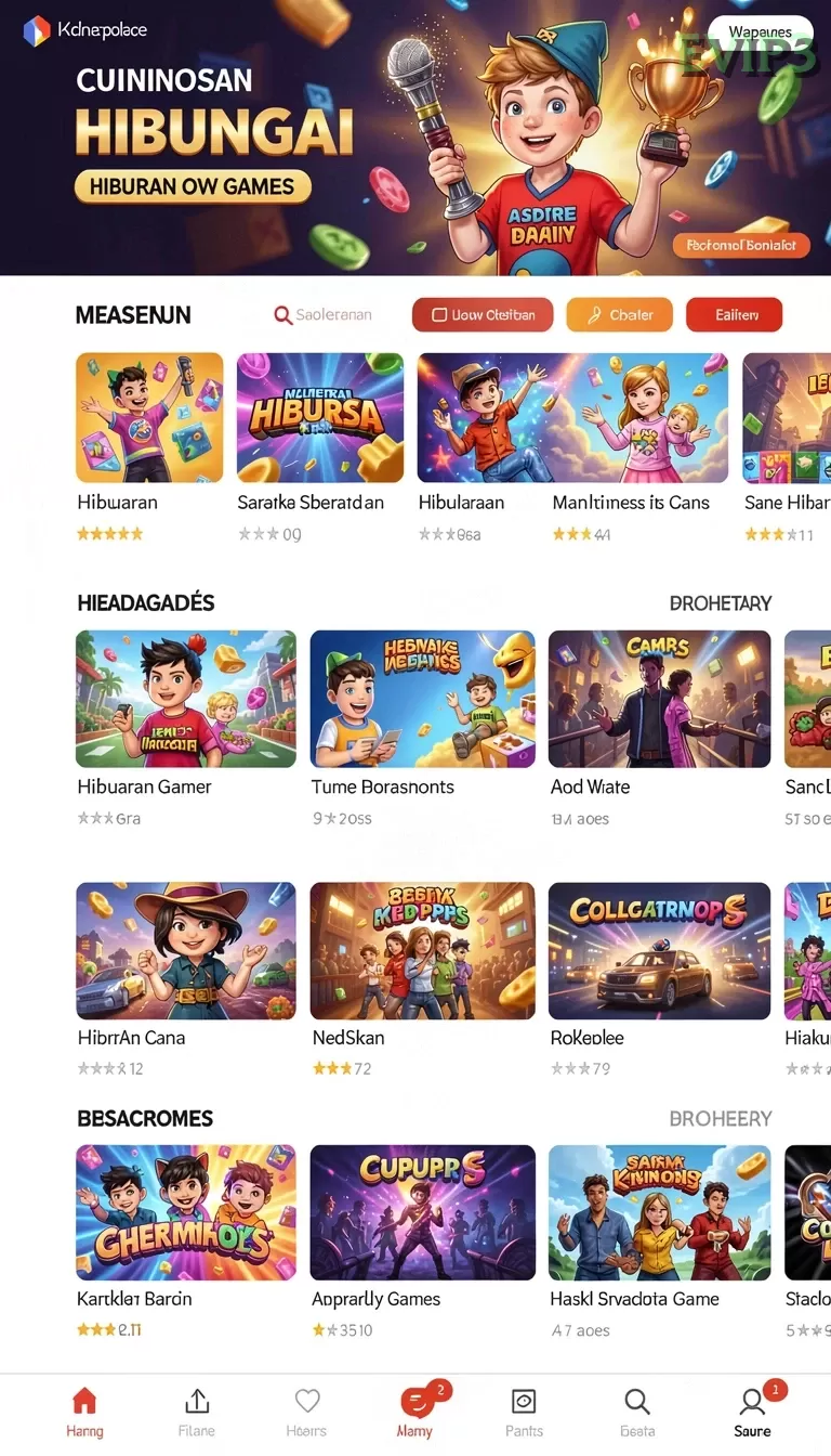 Cuplikan layar PROSLOT — halaman utama