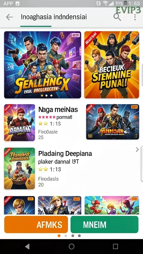 Cuplikan layar HAO788 — halaman utama