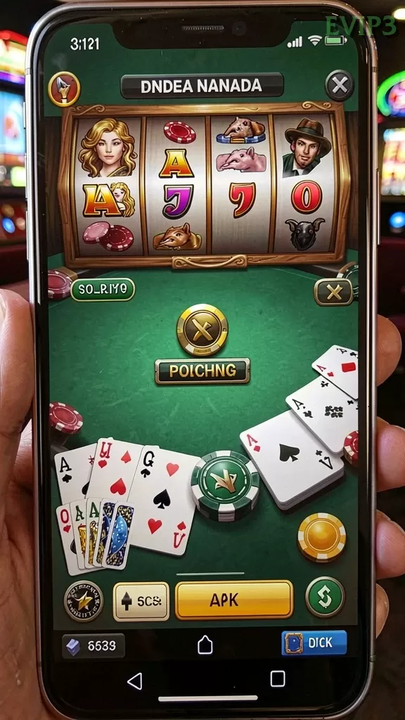 Cuplikan layar LOKETCUAN — menu navigasi